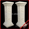 White Stone Column Sculpture YL-L078